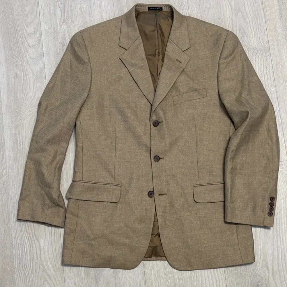 🔥BUNDLESALE Mens 40R Alfani Wool Cashmere Blend Sport Coat Jacket Blazer